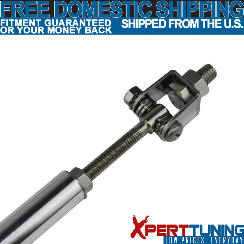 Fit SUPERDUTY High Strength Adjustable Front Rear Splitter Support Stabilizer - Image 3 of 4