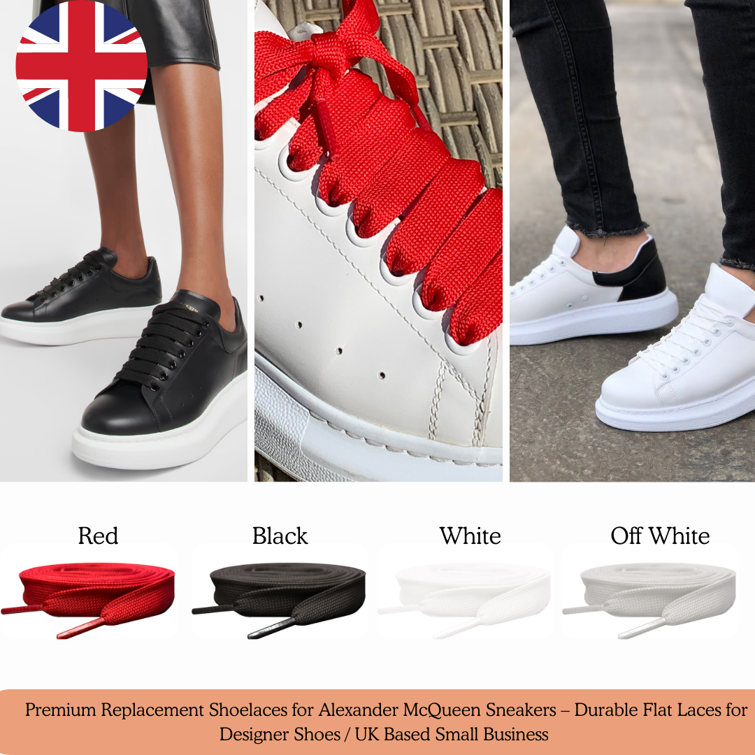 Shoe laces spare Replacement shoelaces for Alexander McQueen