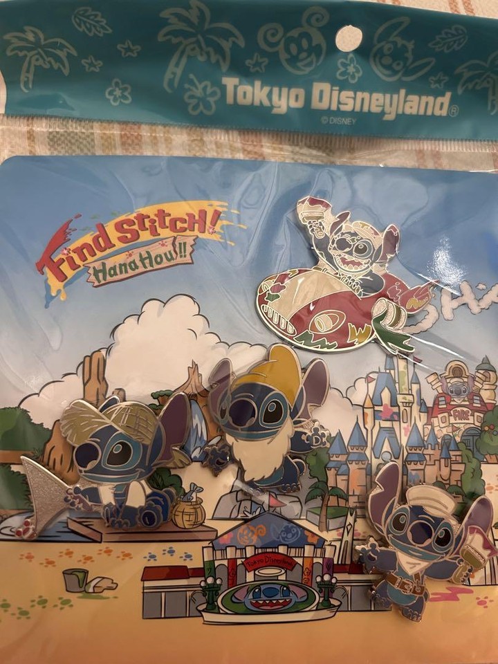 Tokyo Disneyland Stitch Pin Badge Bulk Sale eBay
