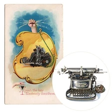 Repro Blickensderfer Electric Typewriter Trade Booklet Stamford CT Antique Vtg