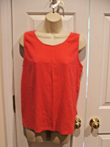 top styles to go ROSA PROFONDO 100% cotone smanicato piccolo