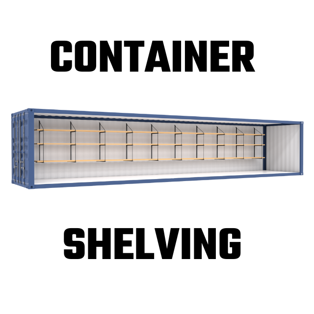 Shipping Container Shelving