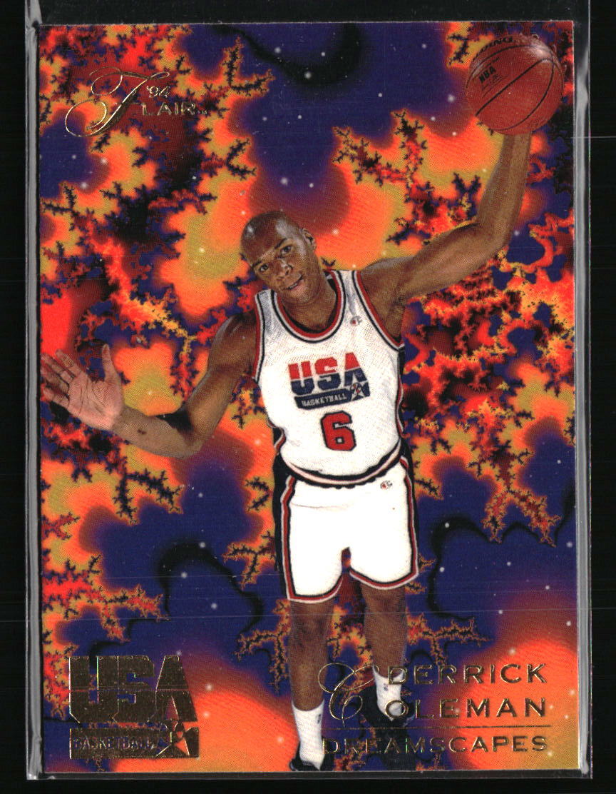 Derrick Coleman 1994 Flair USA #16 Basketball Card