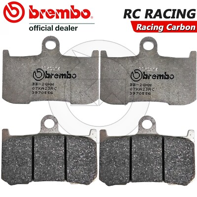 BREMBO SET 4 BREMSBELÄGE VORNE RACING TRIUMPH STREET TRIPLE 675 R 2011
