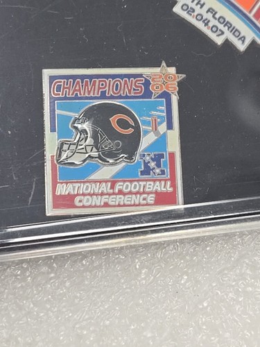 Indianapolis Colts Chicago Bears Super Bowl 41 XLI Limited Edition 3 Pin Set - Picture 5 of 6