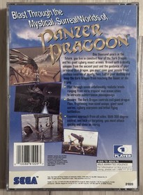 Panzer Dragoon Sega Saturn CIB Less Reg Card Tested Working Original Receipt