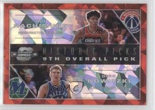 2019 Contenders Optic Red Cracked Ice Prizm Rui Hachimura Dirk Nowitzki HOF 9cf