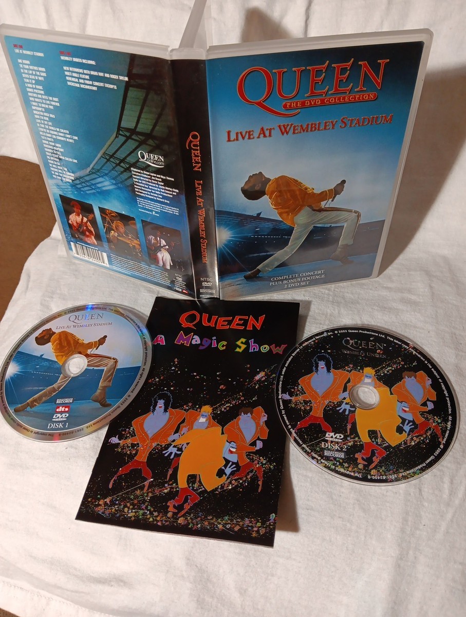 Queen Live at Wembley Stadium DVD | 25th Anniversary 2-Disc Set