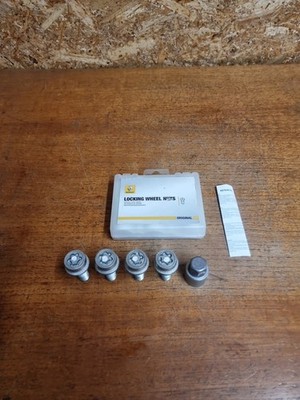 Genuine Renault Master 2019 Locking Wheel Nut Set And Key N Code