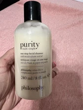 Philosophy Purity Made Simple One Step Facial Cleanser 8 oz. Gentle Mild SEALED