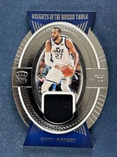 2020-21 Crown Royale Knights of the Round Table Rudy Gobert Jersey Jazz
