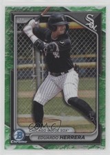 2024 Bowman Draft Chrome Lunar Glow Refractor Eduardo Herrera #BDC-179 14md