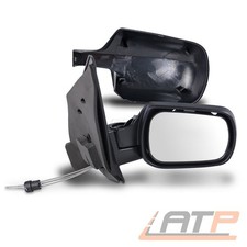 AUßENSPIEGEL SPIEGEL RECHTS KONVEX MANUELL SCHWARZ FÜR FORD FUSION JU 2002-