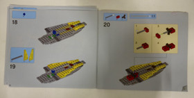 LEGO Star Wars Naboo Starfighter #75092 Instruction Book Manual ONLY