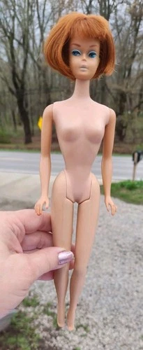 Mattel - 1965 Vintage Redhead American Girl Barbie Doll - Tlc #2