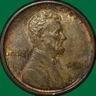 1909-VDB RB Lincoln Wheat Cent Uncirculated UNC Coin #34012