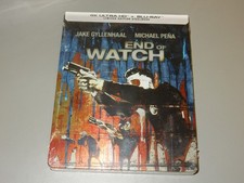 BRAND NEW  END OF WATCH LIMITED EDITION STEELBOOK 4K ULTRA HD BLU-RAY
