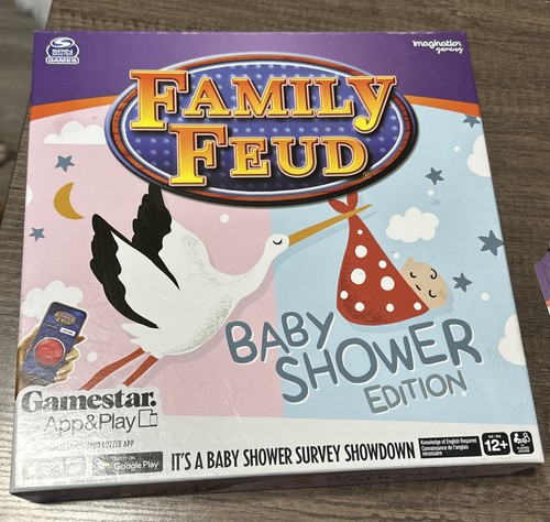 Family Feud Baby Shower Edition Game (Gamestar App&Play) SpinMaster Games