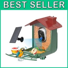 Bird Lover Gifts: Smart Feeder with AI Recognition & Camera