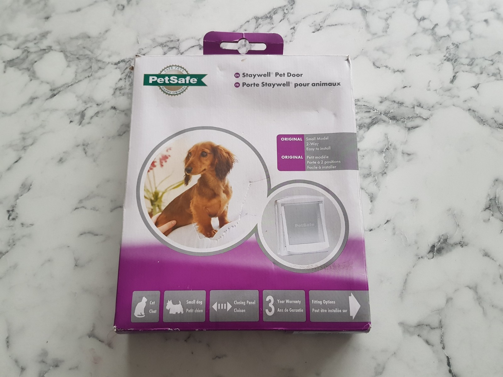 Petsafe Staywell Pet Door Flap Cat & Small Dog Original Small 2 Way 236 x 198mm