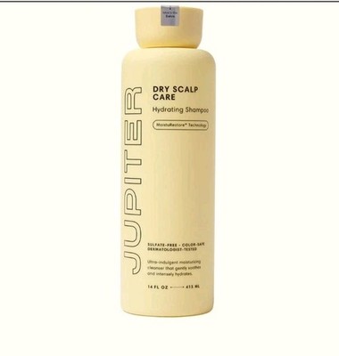 Jupiter Dry Scalp Care Hydrating Shampoo 14 FL OZ NEW SEALED FULL SIZE