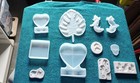 Lot de moules en silicone pour résine époxy