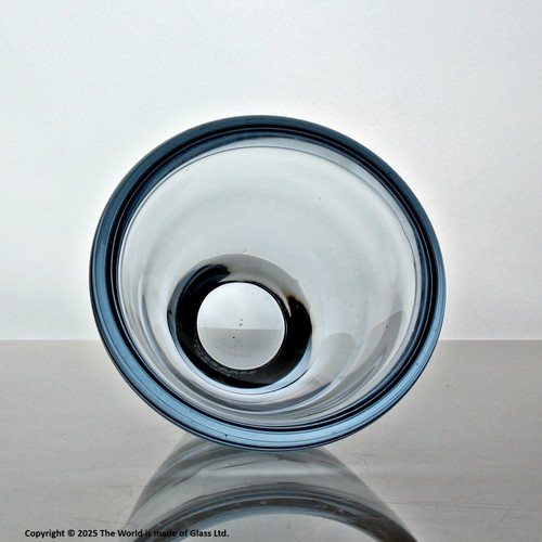 Per Lūtken for Holmegaard small Thule vase, Akva (blue) - Picture 2 of 3
