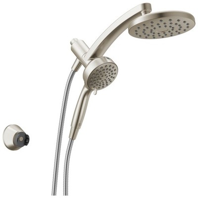 Delta 6-Setting PivotPro 3-in-1 Combination Shower Spotshield Brushed Nickel