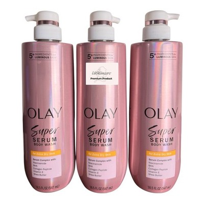 Olay Super Serum Duschgel für extra trockene Haut 547 ml authentisch USA x 1 Flasche