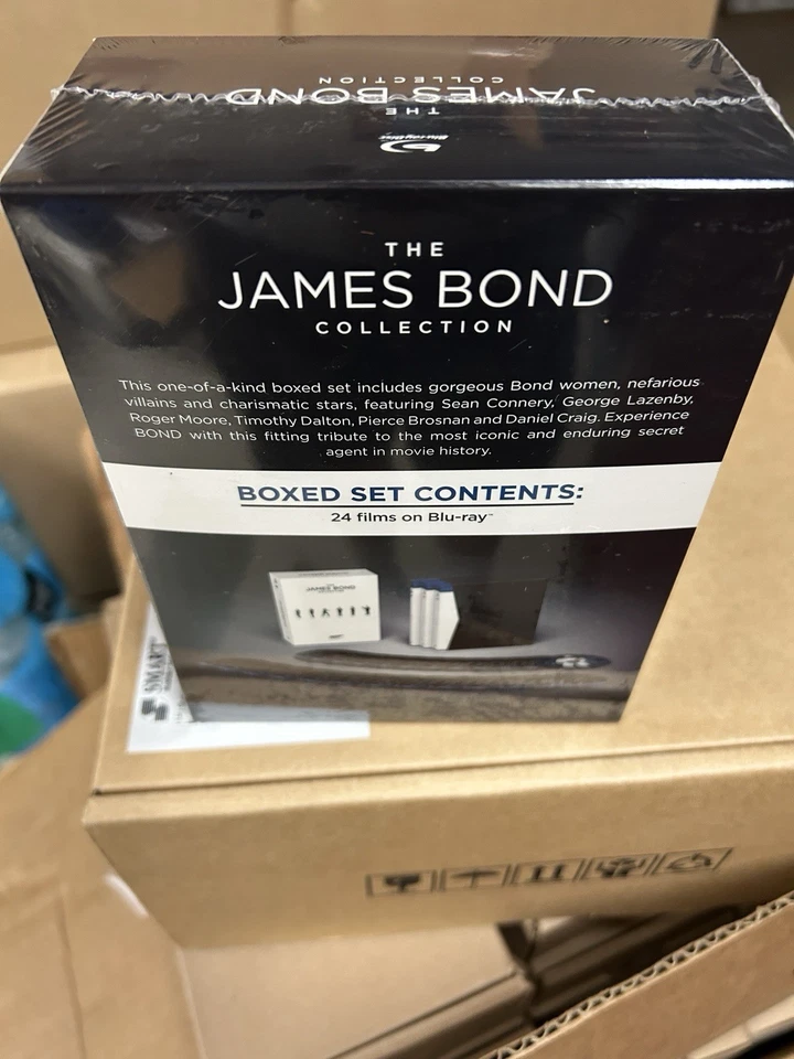 THE JAMES BOND COLLECTION BOX SET (Blu-ray) NEW UNOPENED 24 disk set - Image 4 of 4