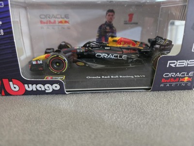 Max Verstappen Red Bull Racing 1/43 Formula 1 F1 with Plastic Case Burago