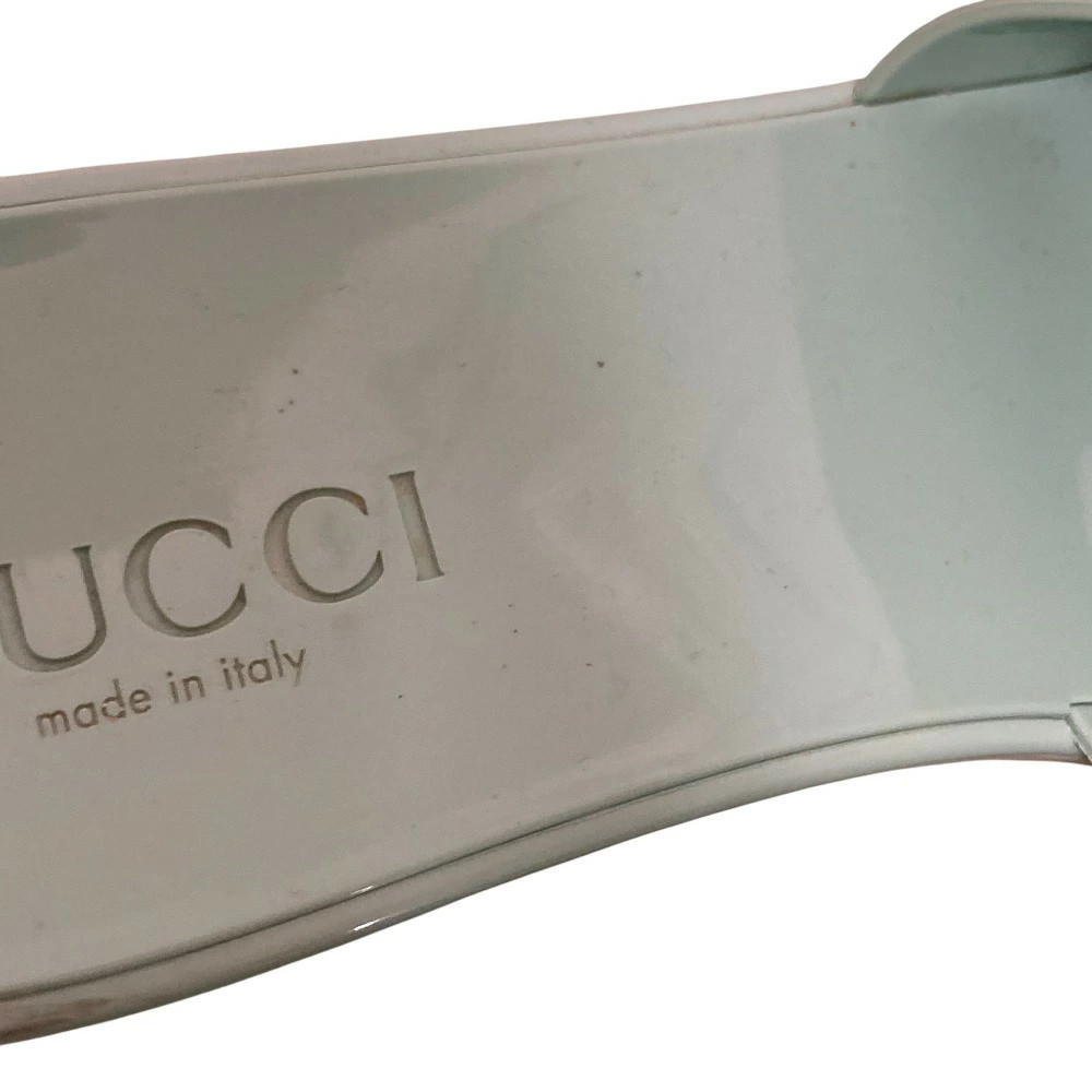 GUCCI Rubber Platform Sandals Approx. 25cm Mint Green Women's Luxs Brand Clothes thumbnail 10