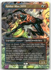 Spider-Man 2099 (0205) (Borderless) #205 (NM) Spider-Man SPM Magic MTG