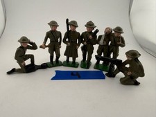 Vintage Britains Ltd Metal Toy Soldiers WWI British Infantry Lot