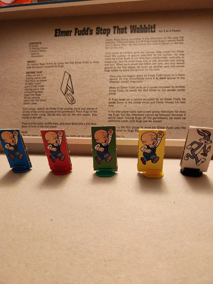 Vintage 1975 Whitman Elmer Fudd"s "Stop That Wabbit!" Board Game - Image 3 of 4