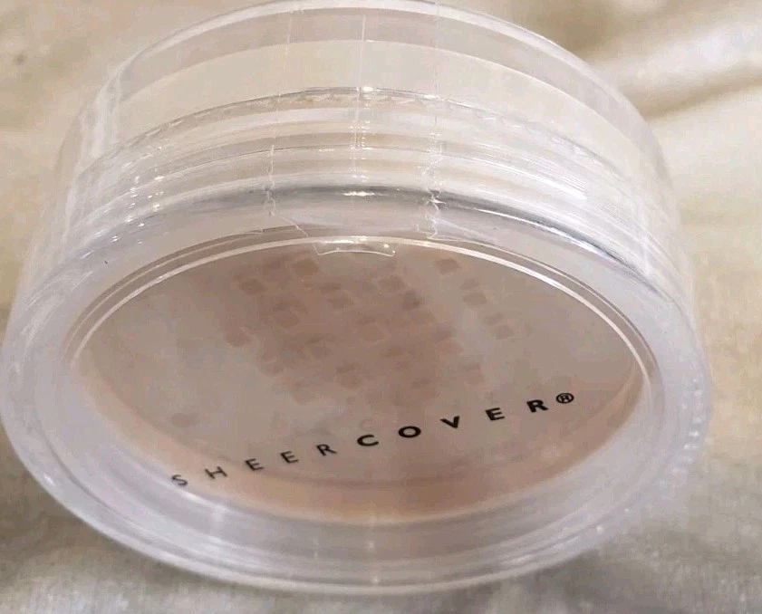 SHEER COVER Finishing Powder MEDIUM loose face powder 0.14 oz 4 g NEW Sealed - Image 3 of 3