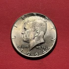 (1) Beautiful Vintage 1964-P Kennedy Half Dollar CHOICE BU-BRILLIANT UNC