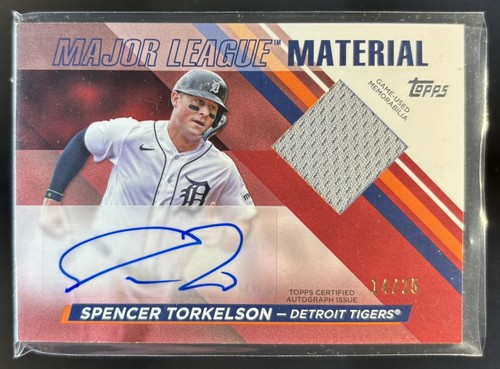 2024 Topps Spencer Torkelson Major League Material Red Auto Relics #MLMA2-ST /25