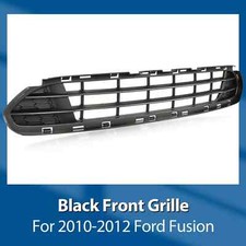Front Lower Bumper Grille Grill Black For 2010-2012 Ford Fusion Hybrid Sport Front Lower Bumper Grille Grill Black For 2010-2012 Ford Fusion Hybrid Sport