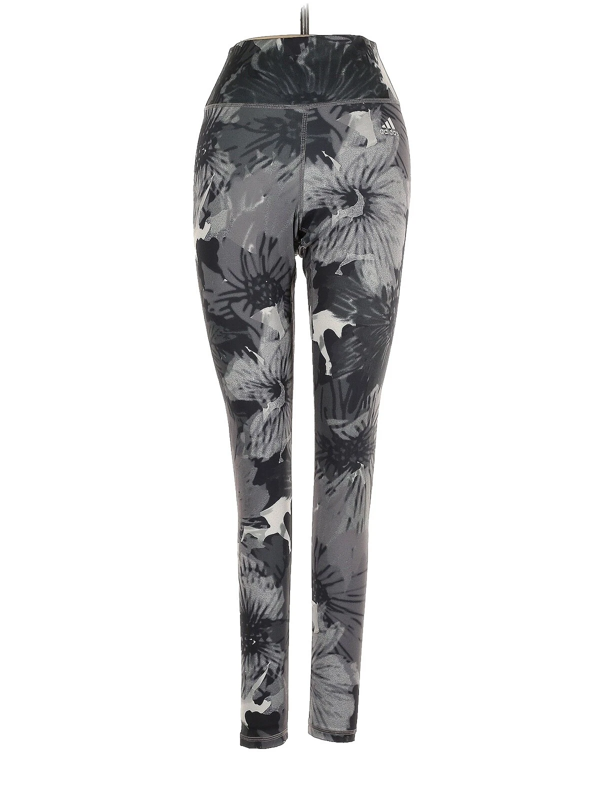 adidas Size XS Floral Regular Size Leggings for Women