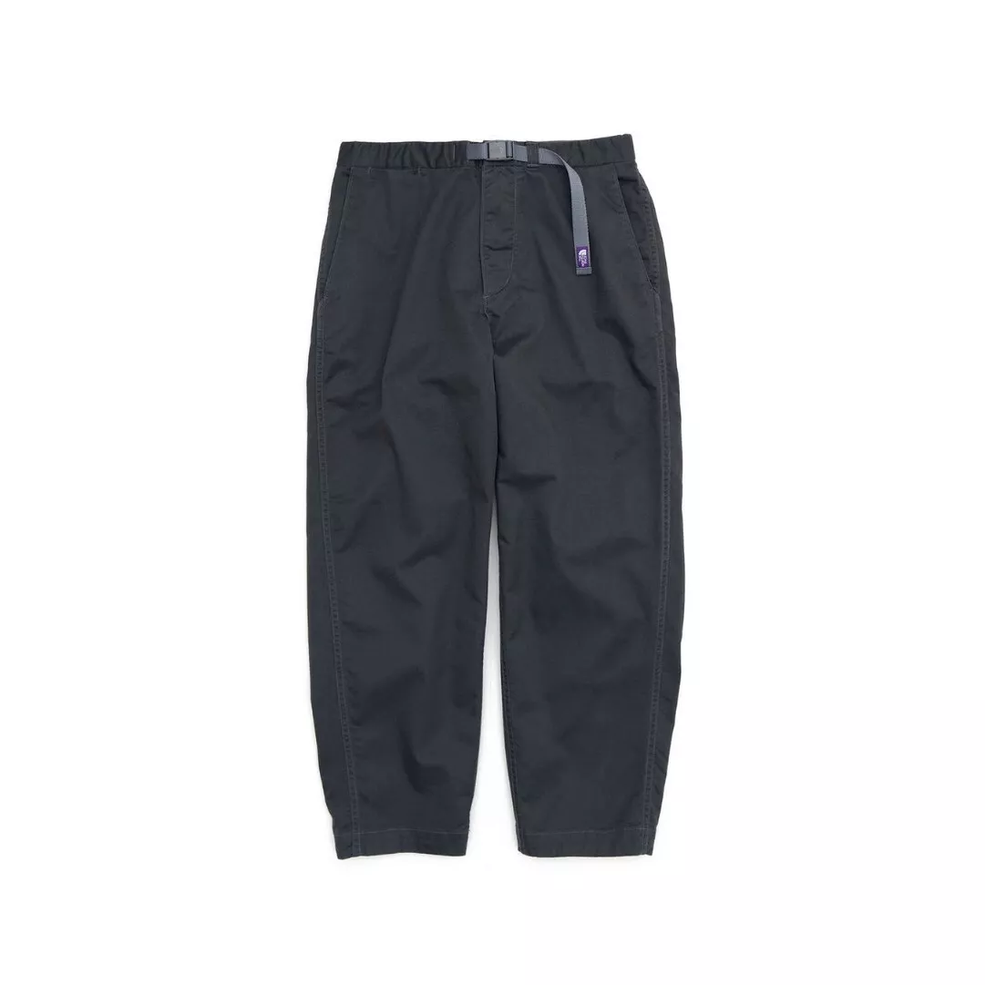 north face nanamica purple label stretch twill wide tapered pants NT5302N
