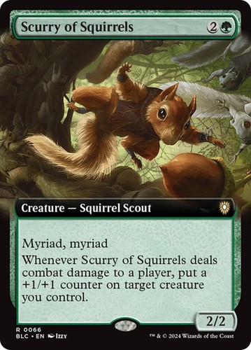 mtg bloomburrow commander decks squirreled away Amazon.com: Magic: The Gathering Bloomburrow Commander Deck main image 1