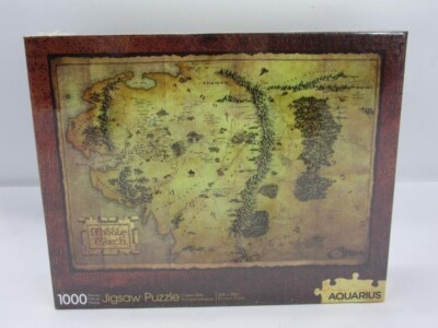 THE HOBBIT Middle-earth MAP PUZZLE Jigsaw 1000PCS