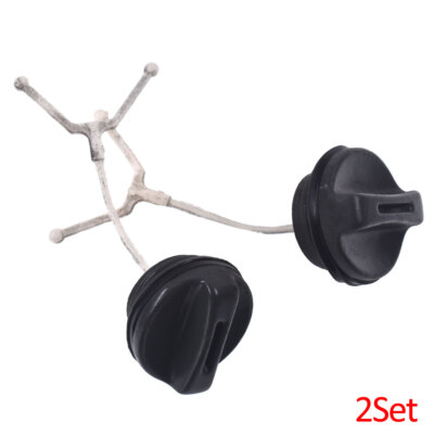 #ad 2 pair Gas Fuel Oil Tank Cap For HUSQVARNA Chainsaw 362 365 371 372 372XP $6.99