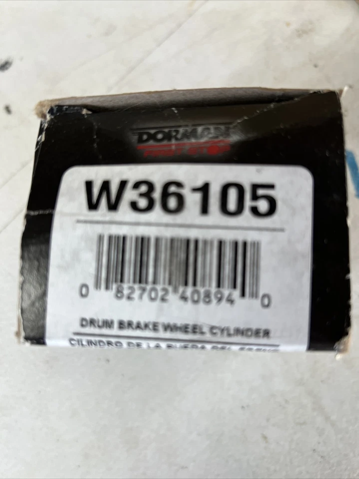 Cilindro de rueda de freno de tambor trasero izquierdo compatible con Mercury Comet 1971-1972 3,3 L L6 GAS OHV Foto 3 de 3
