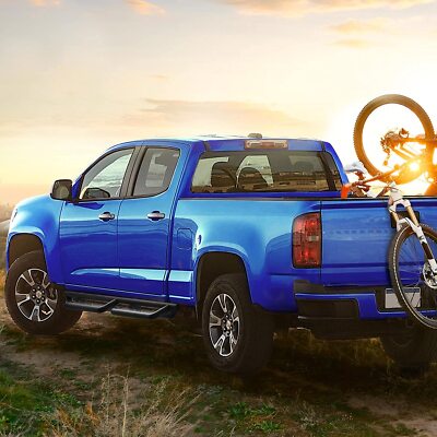 Running Board Auto Dynasty 5 Inches Honeycomb S Compatible With 2005-2022 Toyota Tacoma Double/Crew Cab, Stainless Steel Side Step Nerf Bar, Polished Chrome Running Boards For Silverado Crew Cab