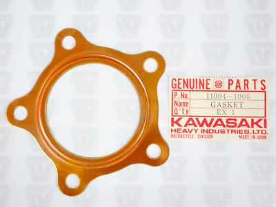 Kawasaki NOS NEW 11004-1006 Cylinder Head Gasket KX KX125 1974-79