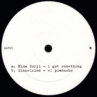 Nima Gorji / Einzelkind - I Got Something / El Pianucho (12'', Ltd) (Very Good (V
