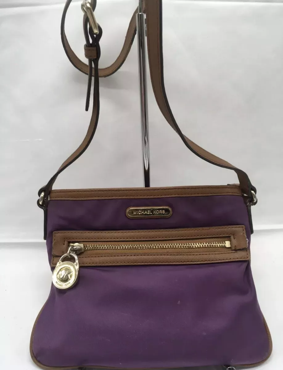 Michael kors 2024 purple crossbody purse