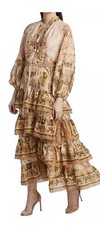 Zimmermann Lyre Tiered Maxi Dress NEW WITH TAGS size 1